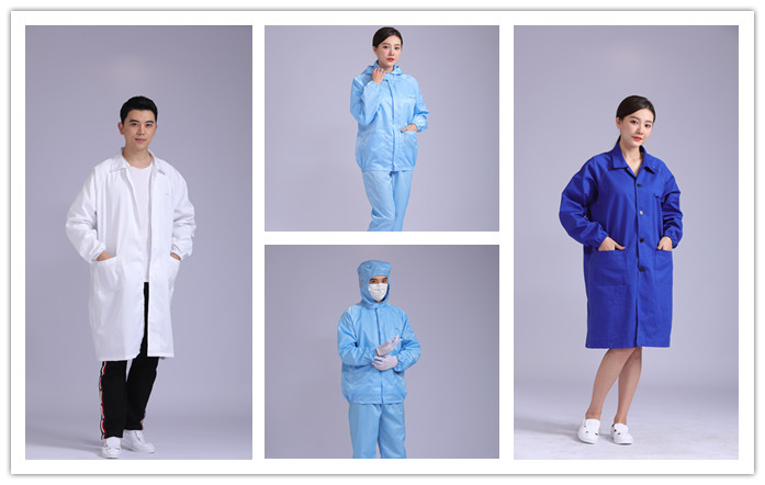 防靜電滌棉大褂，防靜電滌綸分體服
